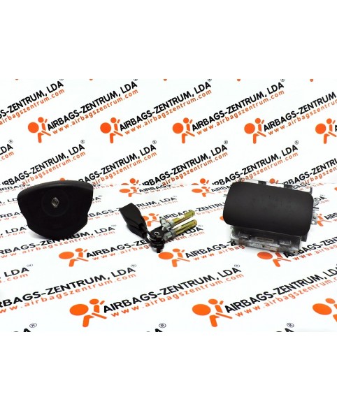 Airbags Kit - Renault Clio II 2006 - 2012