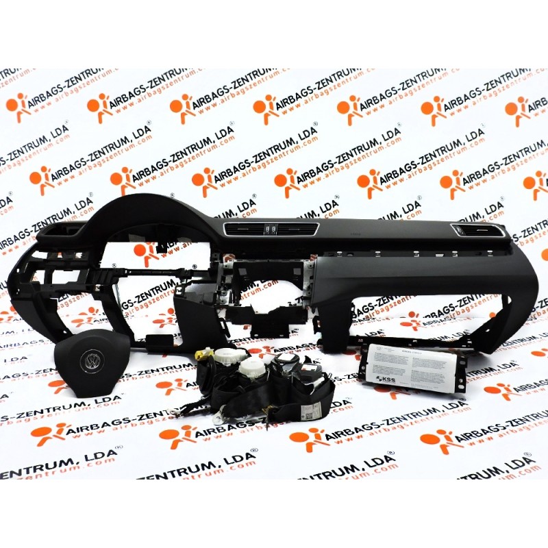 Kit Airbags - Volkswagen Passat CC 2008 - 2013