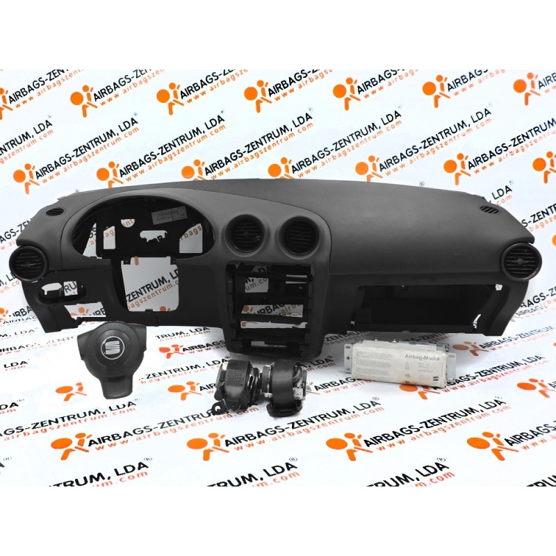 Airbags Kit - Seat Ibiza 2006 - 2008
