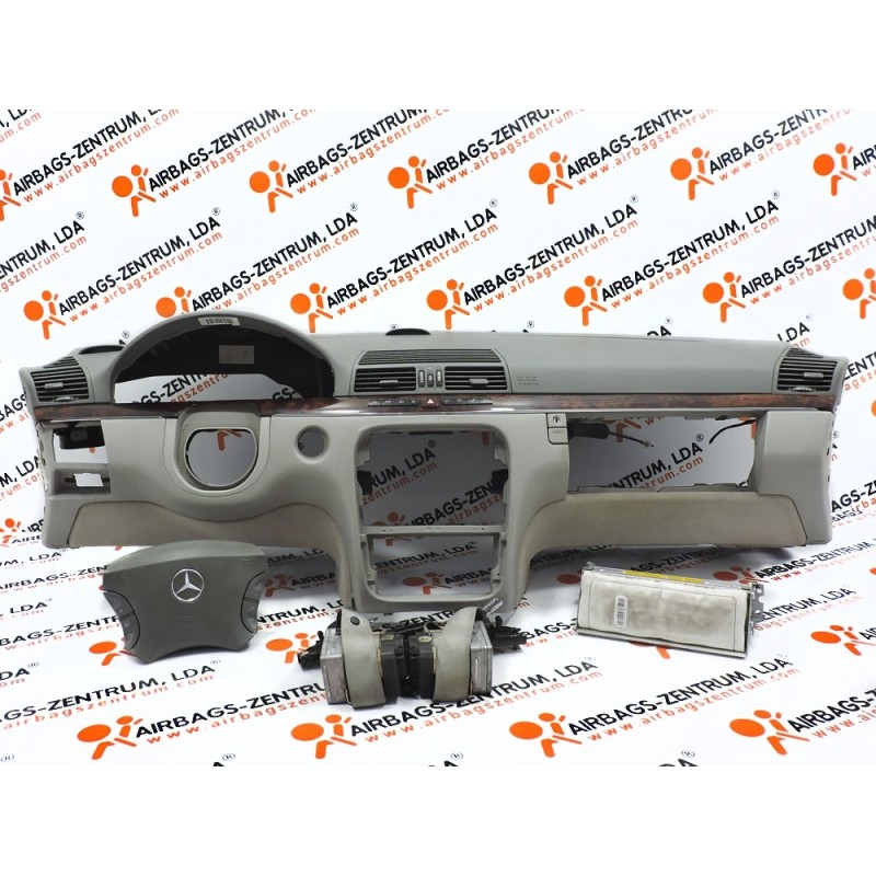 Kit de Airbags - Mercedes Classe S (W220) 1999 - 2005