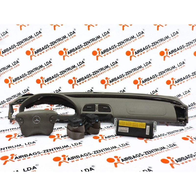 Kit de Airbags - Mercedes CLK (W208) Cabriolet 1999 - 2002