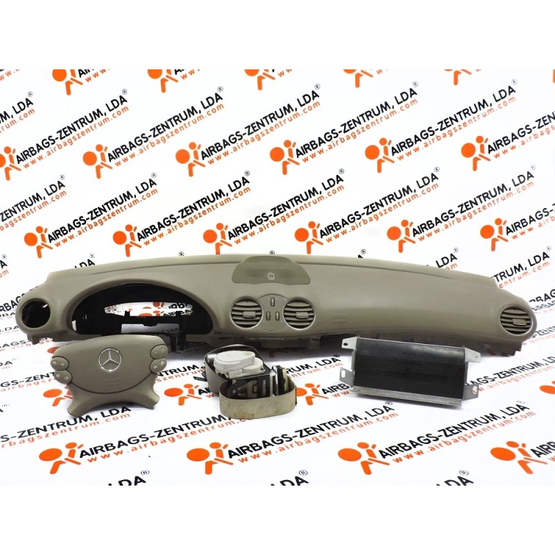 Kit de Airbags - Mercedes CLK (W209) Cabriolet 2004 - 2010