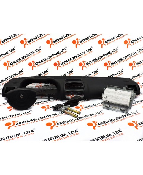 Airbags Kit - Renault Clio II 2001 - 2006