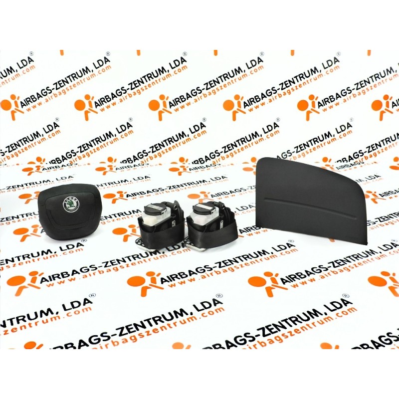 Kit Airbags - Skoda Fabia 2010 - 2014