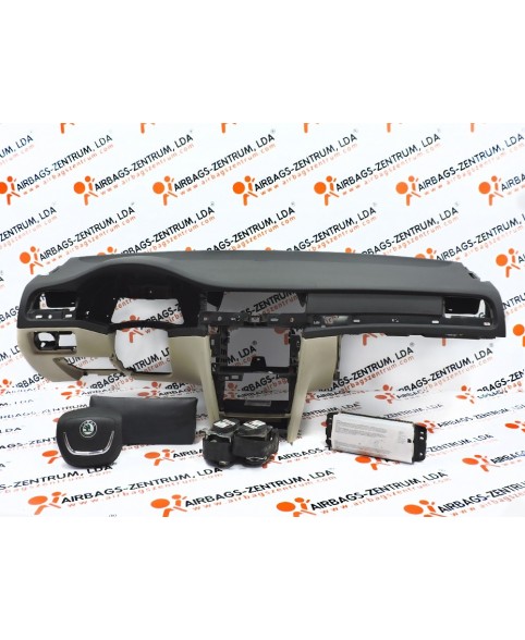 Airbags Kit - Skoda Superb 2008 - 2015
