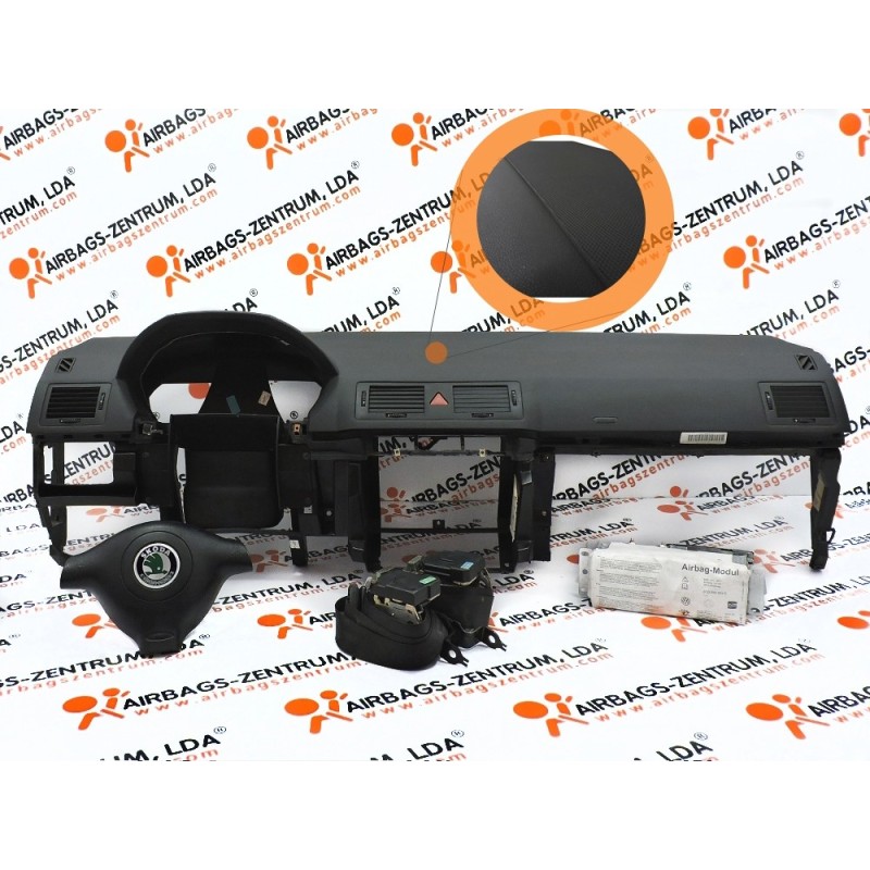Airbags Kit - Skoda Fabia 2004 - 2009 Airbags Kit - Skoda Fabia 2004 - 2009