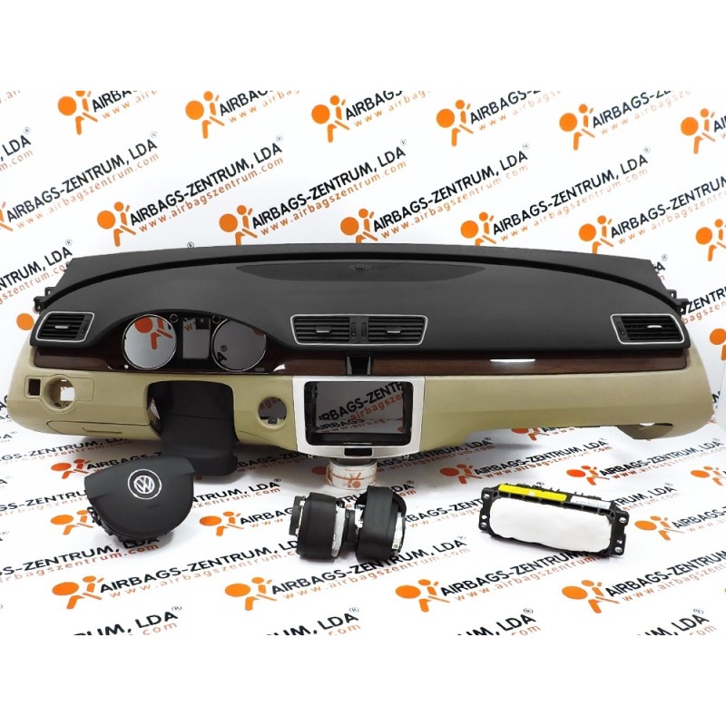 Kit Airbags - Volkswagen Passat CC 2008 - 2014