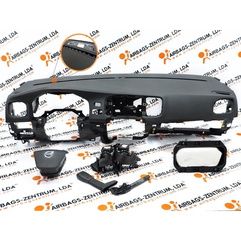 Airbags Kit - Volvo V60 2010 -